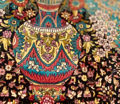 Top-of-the-Line Designer Collection - 100% Silk Persian Rug - 3m, View more