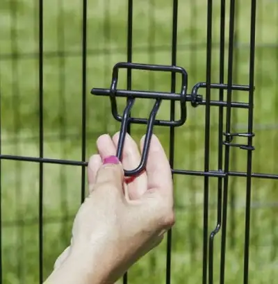Dog Exercise Pen, Two, 16 sq. ft area, 42" height, View more
