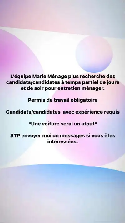 Entretien ménager , View more