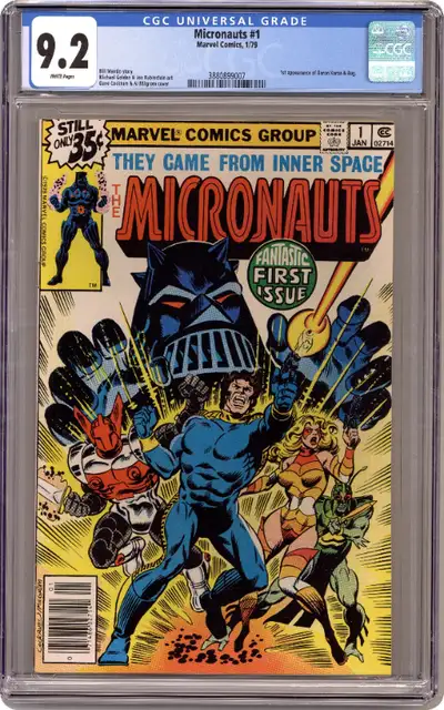 MICRONAUTS #1 CGC 9.2, View more
