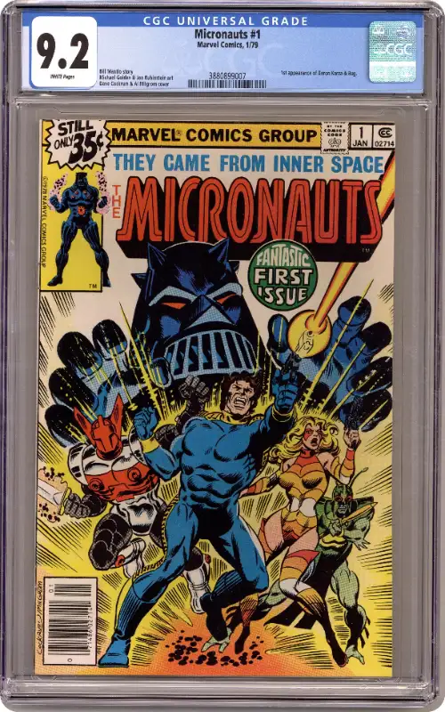 MICRONAUTS #1 CGC 9.2 in Comics & Graphic Novels in Winnipeg - Image 2
