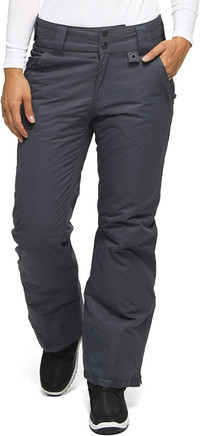 NEW Grey Arctix Women's M 8-10 Insulated Snow Pants Steel