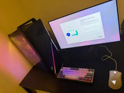 pc + keyboard and mouse , View more