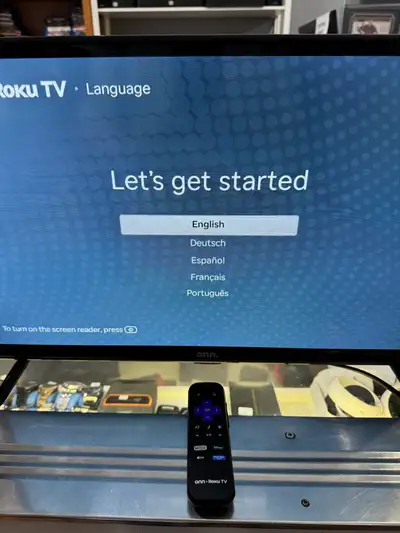 Onn 24-inch Roku Smart LED TV, View more