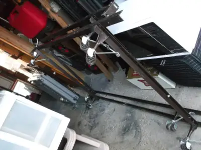 two single bed frames like new $20 each, View more