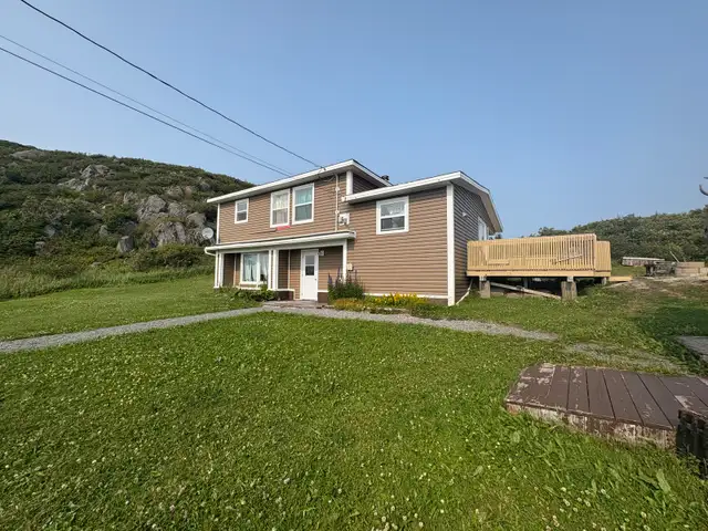 St. Anthony NL Home For Sale with Harbour View