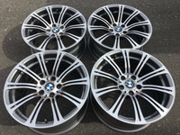 set of genuine BMW M3 19" style 220 rims in excellent condition