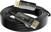 CABLEDECONN Fiber 8K 4K DisplayPort1.4 Cable DP 8K HBR3 8K@60Hz