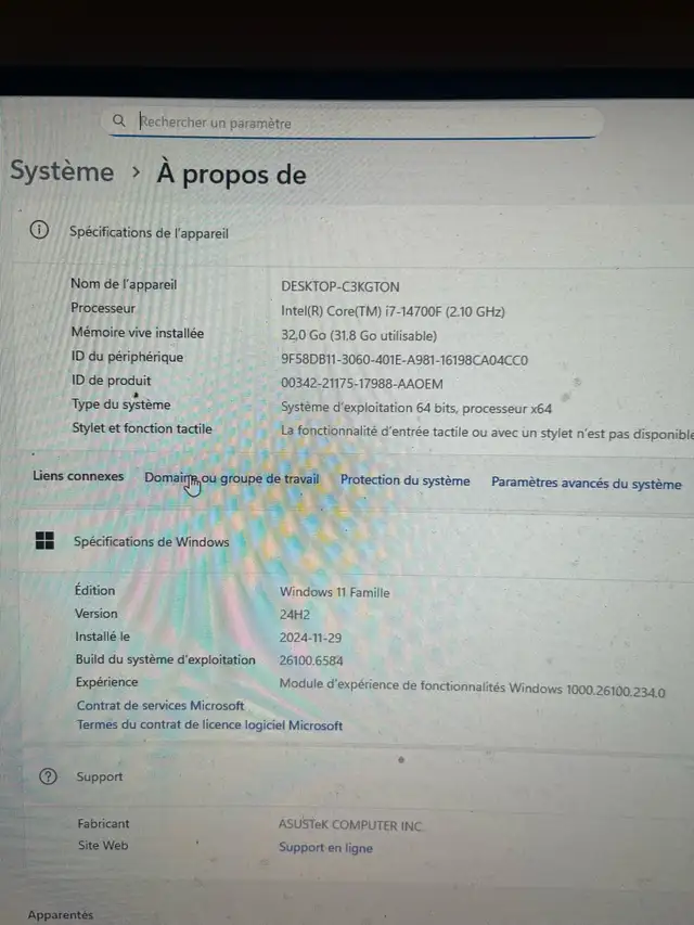 pc gaming rog strix et gaming setup in Desktop Computers in Longueuil / South Shore - Image 4