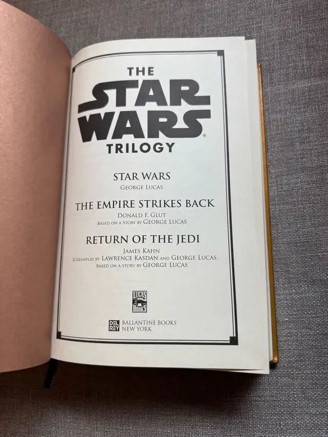 Star Wars Trilogy novels - hardcover edition in Fiction in Ottawa - Image 10