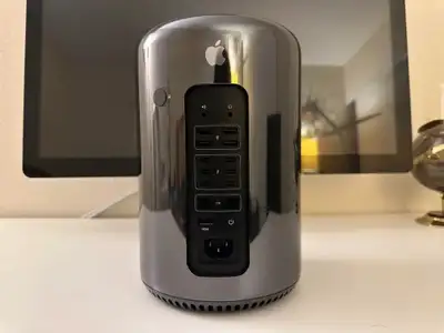Mac Pro 2013 • Processor: 12-core, 64GB RAM, 1 TB NVME, 2x D700, View more