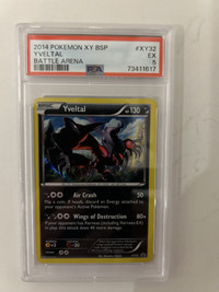 2014 Pokemon XY Black Star Promo XY32 Yveltal Battle Arena PSA 5