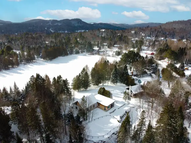 P'TIT TRAIN DU NORD - KM 39 - BORD DE L'EAU in Quebec in Canada - Image 9