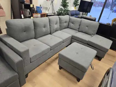 Grey Sectional Sofa, View more