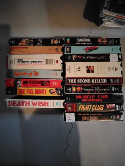 Various titles as shown.