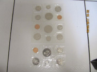 ClassicCompleteCanadian6pc UncirculatedCoinSets 1970 1971 1972