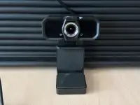 Webcam HD 1080P, Webcam with Microphone