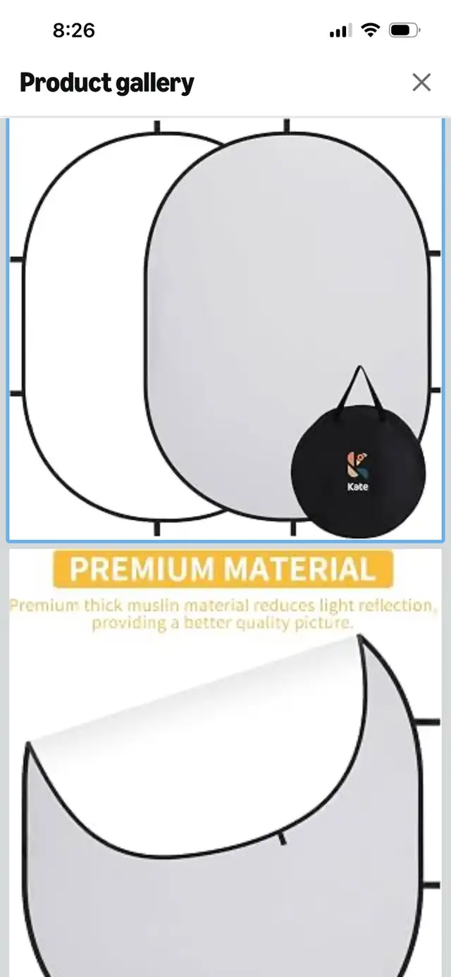 Brand New-Kate Collapsible Photography Backdrop! in Other in Mississauga / Peel Region - Image 3