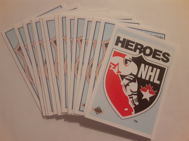 SERIE DE CARTES DE HOCKEY 1990-91 U-DECK HEROES NHL dans Art et objets de collection  à Laval/Rive Nord