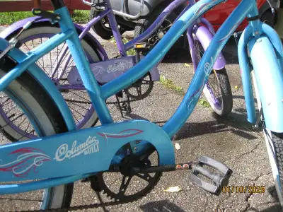BICYCLES BY COLUMBIA MOM AND DAUGHTER CRUSE TOGETHER $ IN AD., View more