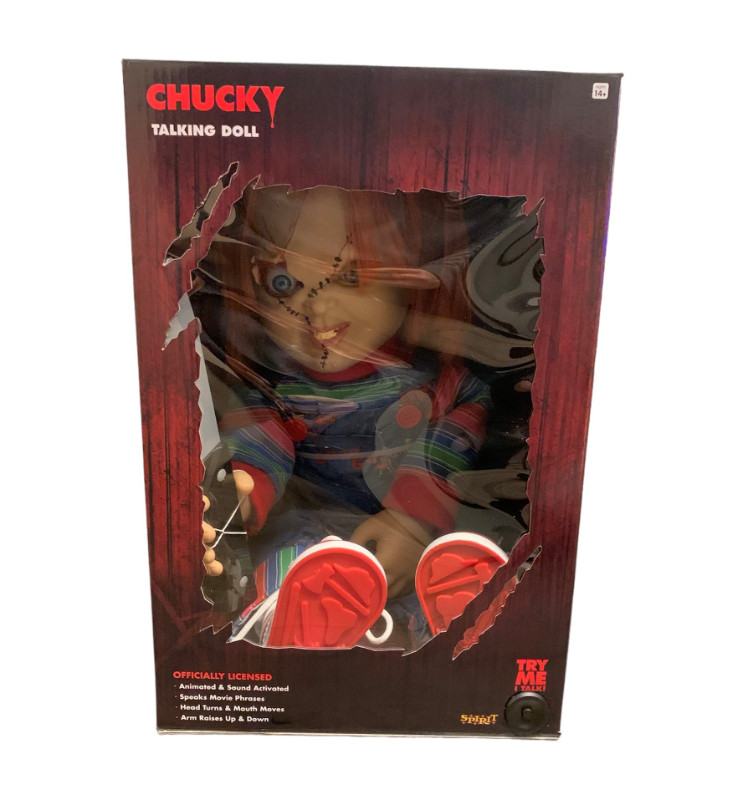 Talking chucky doll for sale  