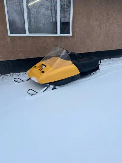 1984 skidoo ss25 runs well. Needs a track but have an extra that will come with it. Fun little sled.