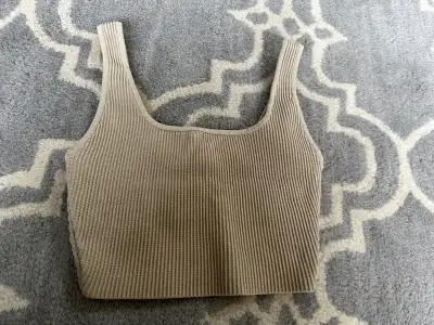 Babaton Nude XS Sculpt Knit Tank Top, View more