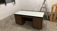 Office/Workshop Desk Filing Cabinet