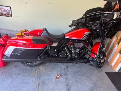 For sale 2024 Harley Davidson Street Glide CVO in Legendary Orange. Bike is absolutely in pristine c...