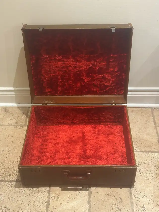 Old vintage suitcase or accordion case628632656556821224