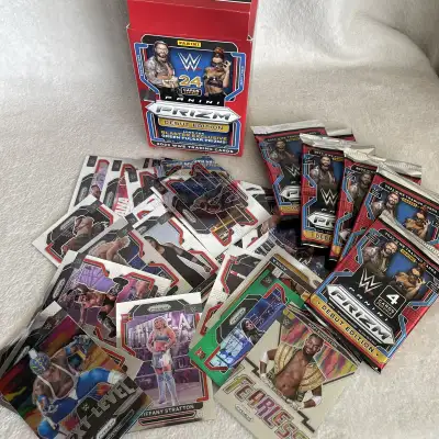 WWE Wrestling Trading Cards Panini Prizm 2002 $20, View more