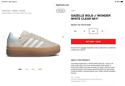 Adidas Bold Gazelle, View more