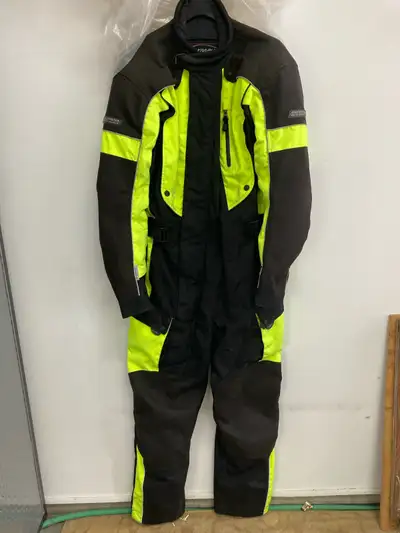 Best suited for touring. Waterproof, padded, vented and comfortable