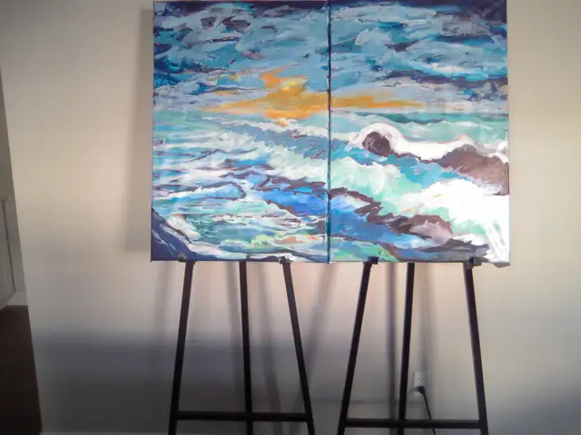Original painting on canvas in Home Décor & Accents in Ottawa - Image 4