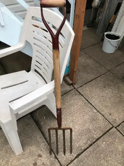 Fourche, outil de jardin/ garden tool fork