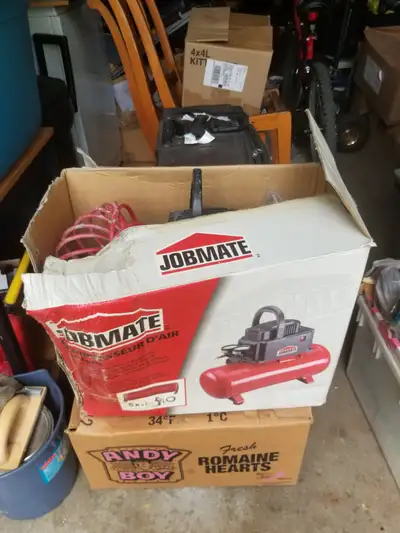 Jobmate - Portable 3 Gallon Air compressor, View more