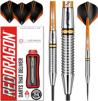 RED DRAGON - Amberjack 5: 24g Tungsten Darts Set with Flights