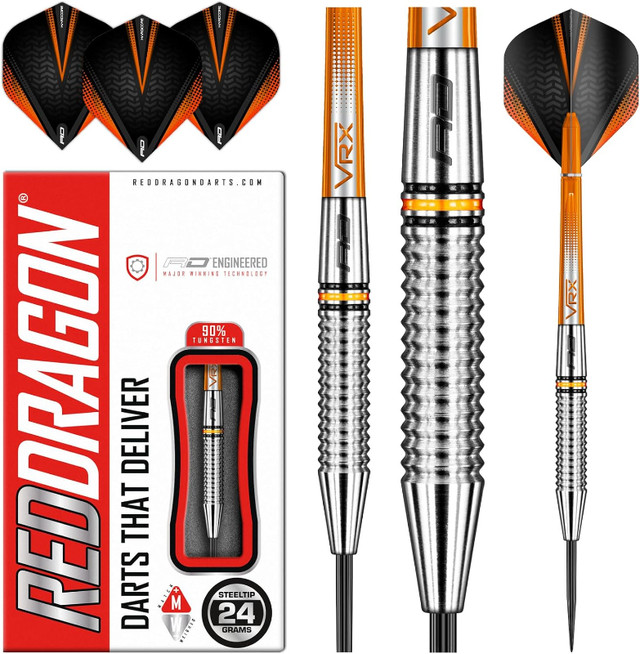 RED DRAGON - Amberjack 5: 24g Tungsten Darts Set with Flights dans Loisirs et artisanat  à Ville de Montréal