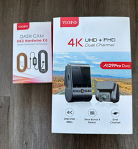 VIOFO A129 Pro Duo 4K UHD + FHD Dash Cam