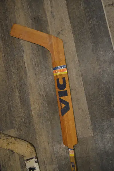 Montreal Canadians Habs Goalie Game Used Vic Stick Denis Herron, View more