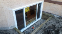 Basement Windows and Doors cut and installation