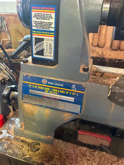 King Canada Wood Lathe, View more