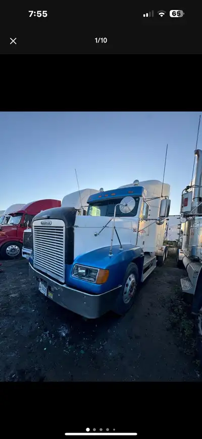 2001 freightliner FLD midroof 10 speed manual eaton transmission Detroit 60 series 12.7litres no EGR...