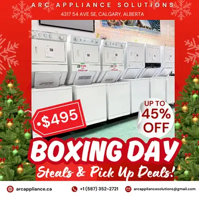 RECONDITIONED LAUNDRY CENTER PICK UP DEAL @495, View more