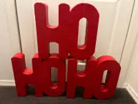Christmas stackable sign