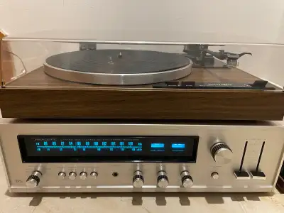 Realistic STA-80 Stereo Receiver & Realistic LAB-290 Turntable, View more