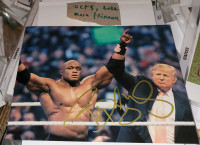 Bobby Lashley WWE signed 8x10 pictures / Photos 8x10's signées