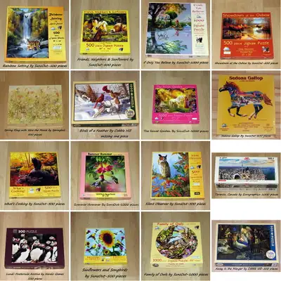    LOTS of JIGSAW PUZZLES for TRADE ❤✨, View more