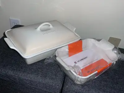 New Le Creuset Rectangular Casserole and Dish Set, View more