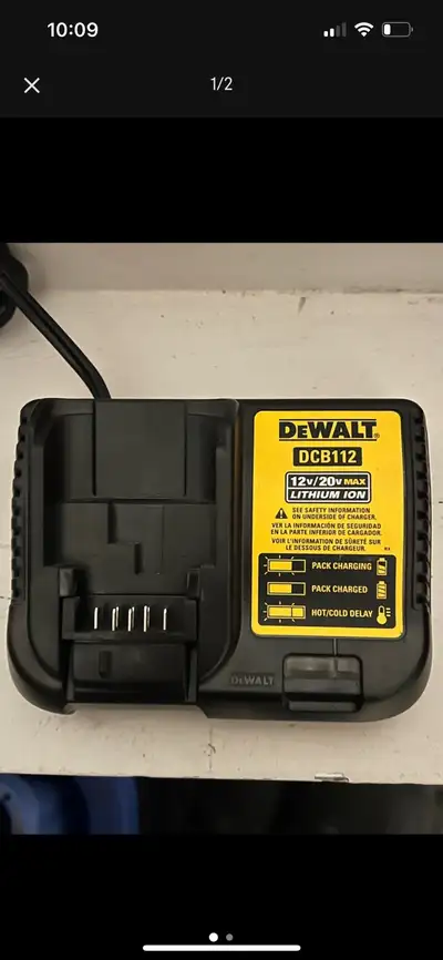 DeWalt fast battery charger brand new, View more